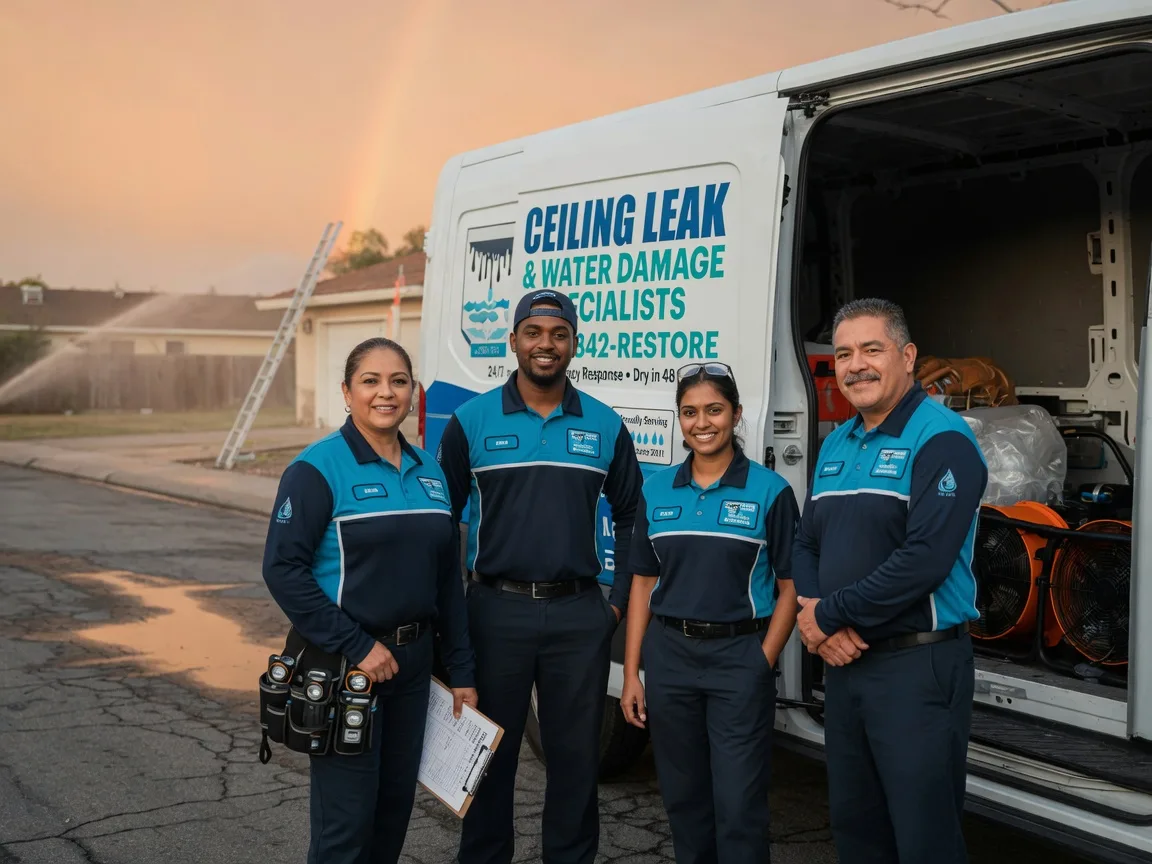 Ceiling Leak Cleanup company in Guy, TX